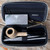 Rattray's Joy Starter Set Olivewood Brushed w/ Zip Case (113) 9mm Filter Pipe