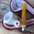 Turkish Block Meerschaum Billiard Smooth Finish w/ Lattice Stripe Pipe by Paykoc