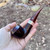 Peterson Irish Harp Smooth Bent Bulldog (B5) Fishtail Tobacco Pipe - New