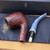 Savinelli Oceano Rusticated Bent Billiard (606 KS) 6mm Filter Pipe - NEW