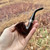 P-LIP Peterson Aran Smooth Nickel Mounted Bent Dublin (B10) P-Lip Pipe - NEW