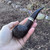 Savinelli Minerva Rusticated Brown Author (320 KS) 6mm Filter Pipe - NEW