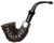 Peterson System Standard Rusticated Calabash (305) P-Lip Pipe