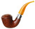 Rattray's Monarch Yellow Smooth Terracotta Bent Rhodesian (15) 9mm Filter Pipe