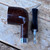 Unsmoked Adventurer (Grabow) Straight Smooth Pot Shape Imported  Ajustomatic Briar Estate Pipe