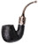 Savinelli Morellina Rusticated Black Oom Paul (614) 6mm Filter Pipe - New