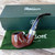 Peterson Kildare Silver Mounted Bent Billiard (230) P-Lip Pipe - Sterling Silver