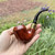 Rattray's Majesty Smooth Terracotta Bent Rhodesian (15) 9mm Filter Pipe