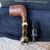 Rattray's Bamboo Sandblasted Brown Billiard Pipe - New