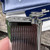 IM Corona Old Boy Pipe Lighter Chrome Plated Pin Stripe Japan Made - NEW 3306