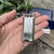 IM Corona Old Boy Pipe Lighter Chrome Plated Pin Stripe Japan Made - NEW 3306