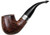 P-LIP Peterson Aran Smooth Nickel Mounted Bent Billiard (XL90) P-Lip Pipe New