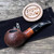 Ascorti Italia Nove Sandblasted Chubby Author Briar Tobacco Pipe - New!