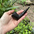 Molina Shorty Matte Black Dublin Nose Warmer (125) (9mm) Filter Pipe - New