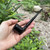 Rossi Piccolo 8415 Black Rusticated Straight Pipe by Savinelli