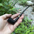 Peterson Speciality SANDBLASTED Nickel Mounted Dublin Fishtail Tobacco Pipe New