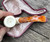 Aquila's Garden Block Meerschaum Carved Full Bent Pipe by Paykoc