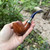Savinelli Eleganza Smooth Bent Billiard (616 KS) 6mm Filter Pipe New