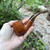 Savinelli Whisky Smooth Brown Bent Billiard (616 KS) 6mm Filter Pipe - NEW