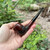 Erik Nording Billiard Semi Rustic Briar Tobacco Pipe - NEW