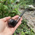 Erik Nording Churchwarden Spigot Partially Rusticated Briar Tobacco Pipe NEW