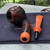 Erik Nording Rustic Apple C Orange Bit Briar Tobacco Pipe Made in Denmark NEW