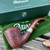 Peterson Irish Harp Sandblasted Bent Dublin (B10) Fishtail Pipe Sterling - NEW
