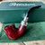 Peterson Red Spigot Smooth Calabash (05) Fishtail Pipe Sterling Silver - New