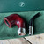Peterson Red Spigot Smooth Calabash (05) Fishtail Pipe Sterling Silver - New