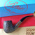Rossi Sera Rusticated Bent Billiard (8606) 6mm Filter Pipe by Savinelli  - NEW