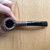 Rossi Sera Rusticated Bent Billiard (8606) 6mm Filter Pipe by Savinelli  - NEW