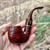 Savinelli Alligator Brown Bent Billiard Oom Paul (614) 6mm Filter Pipe - New