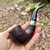 Peterson Sherlock Holmes SANDBLASTED Professor P-Lip Tobacco Pipe - New