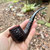 Savinelli Roma Rusticated Bent Billiard (606 KS) 6mm Filter Tobacco Pipe