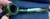 Savinelli Alligator Green Bent Billiard (606 KS) 6mm Filter Pipe