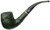 Savinelli Alligator Green Bent Billiard (606 KS) 6mm Filter Pipe