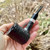 Savinelli Trevi Rusticated Black Poker (311 KS) 6mm Filter Pipe - New