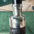 Peterson System Sterling Spigot Rusticated Bent Calabash (XL315) P-Lip Pipe