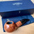 Savinelli Siena Smooth Bent Author (320 KS) 9mm Filter Tobacco Pipe - NEW
