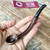 Falcon Brown Extra Bent Tobacco Pipe Stem 7123D Multi-Purpose Bit - New