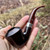 Peterson Irish Harp SMOOTH Bent Dublin (B10) Fishtail Pipe Sterling - NEW