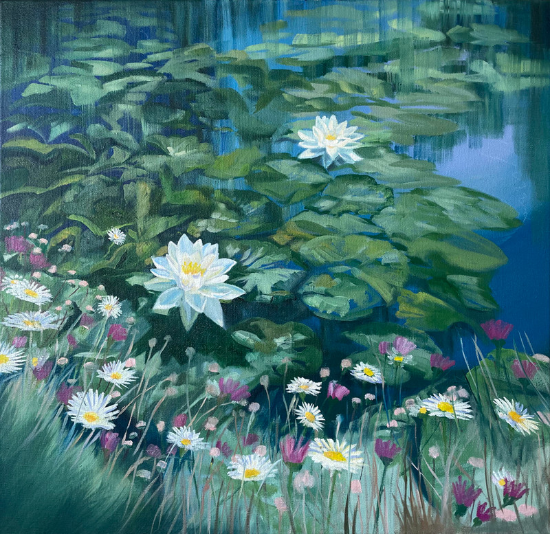 Water lilies and Wild Flowers