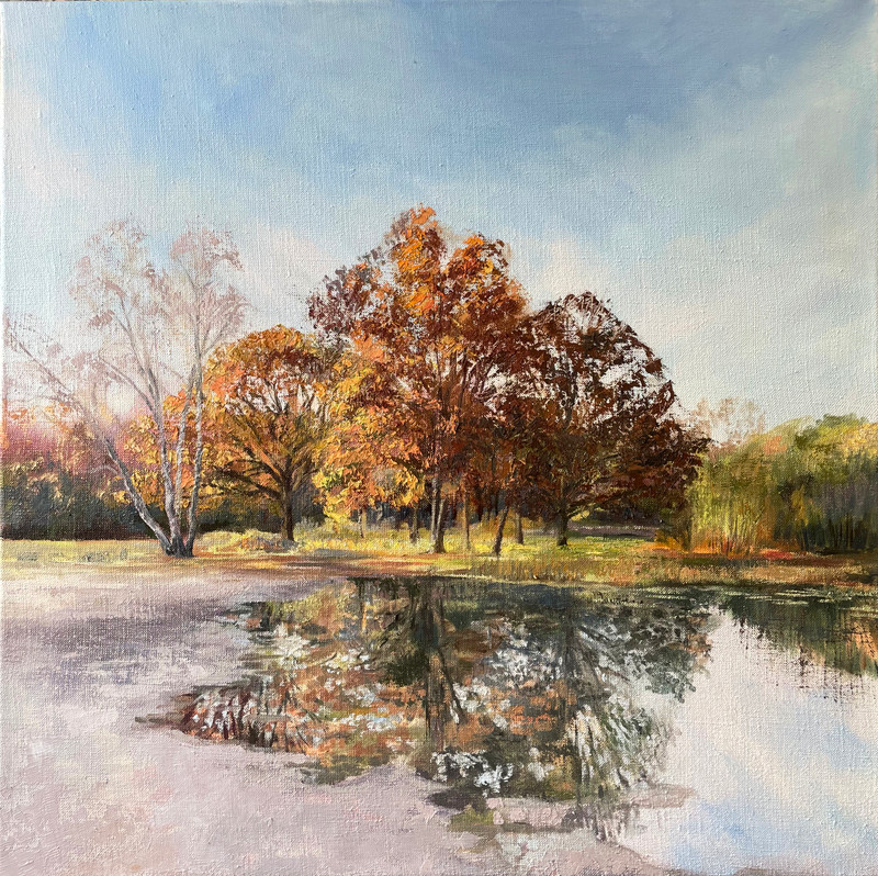 Autumn Trees and Reflections 