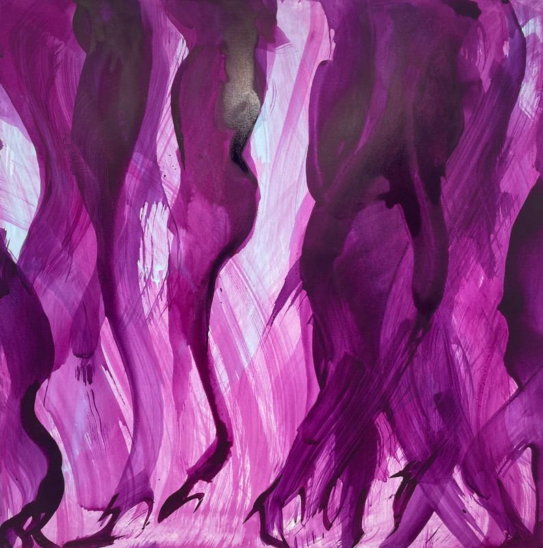 Title: Dancing Violet III