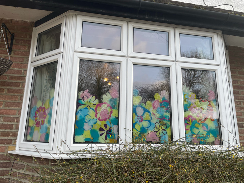 Woking Window Flower Power Woking Window Flower Power