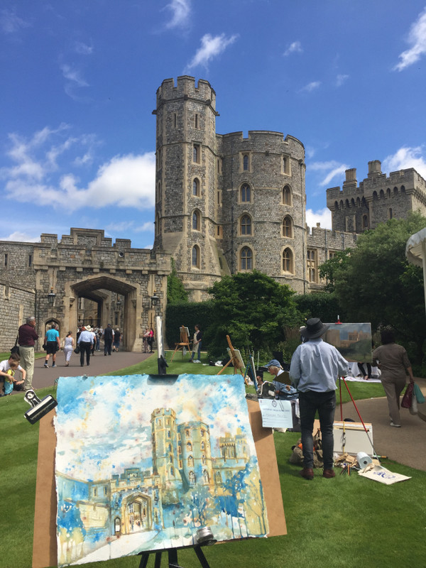 Plein Air Painting Event # Windsor Castle. Plein Air Painting Event # Windsor Castle.
