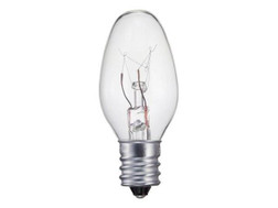 7W CLEAR NIGHT LIGHT BULB
