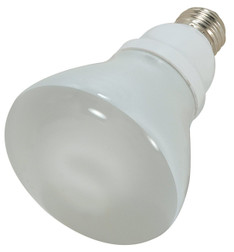 R30 REFLECTOR 15W CFL, E26 BASE, 2700K (720LM)