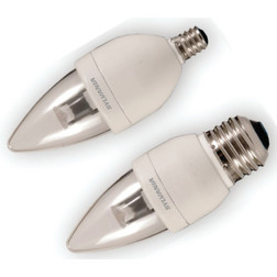 LED Bulb Sylvania 4W B10 ,25W Equivalent, 2,700K Dimmable Package Of 6