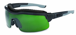 Uvex ExtremePro Safety Eyewear, Black Frame With Shade 5.0 Lens